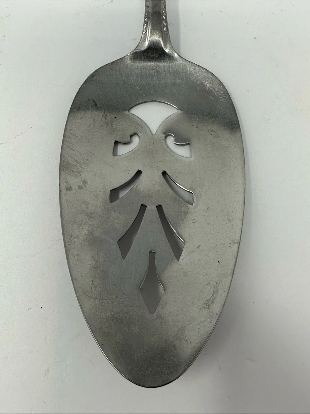 Vintage Stainless Steel Dessert/Cake/Pie Server Spoon Japan A1